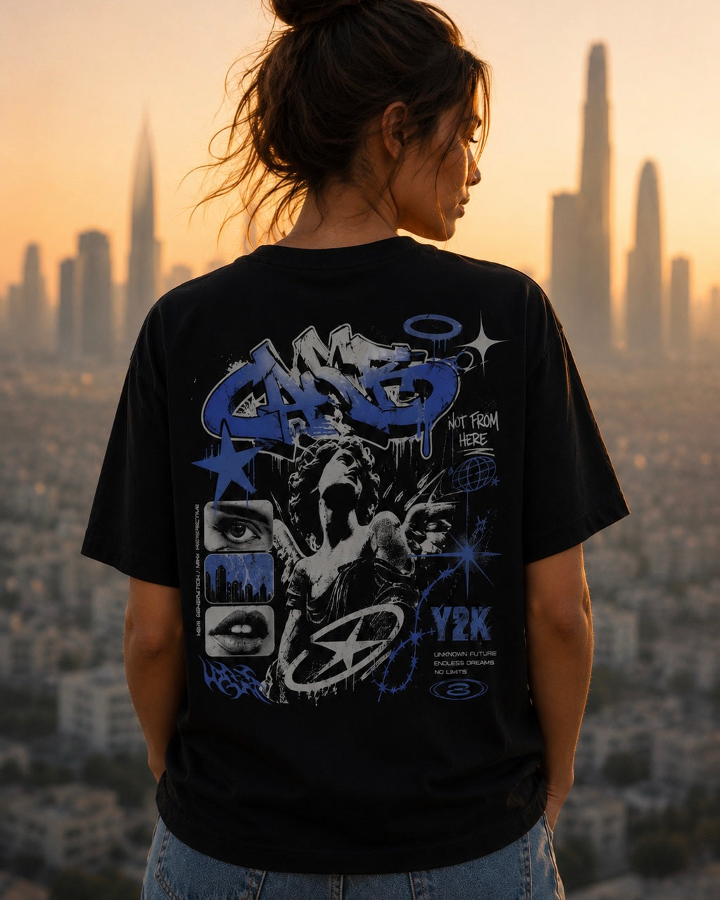 Blur Angel Tee