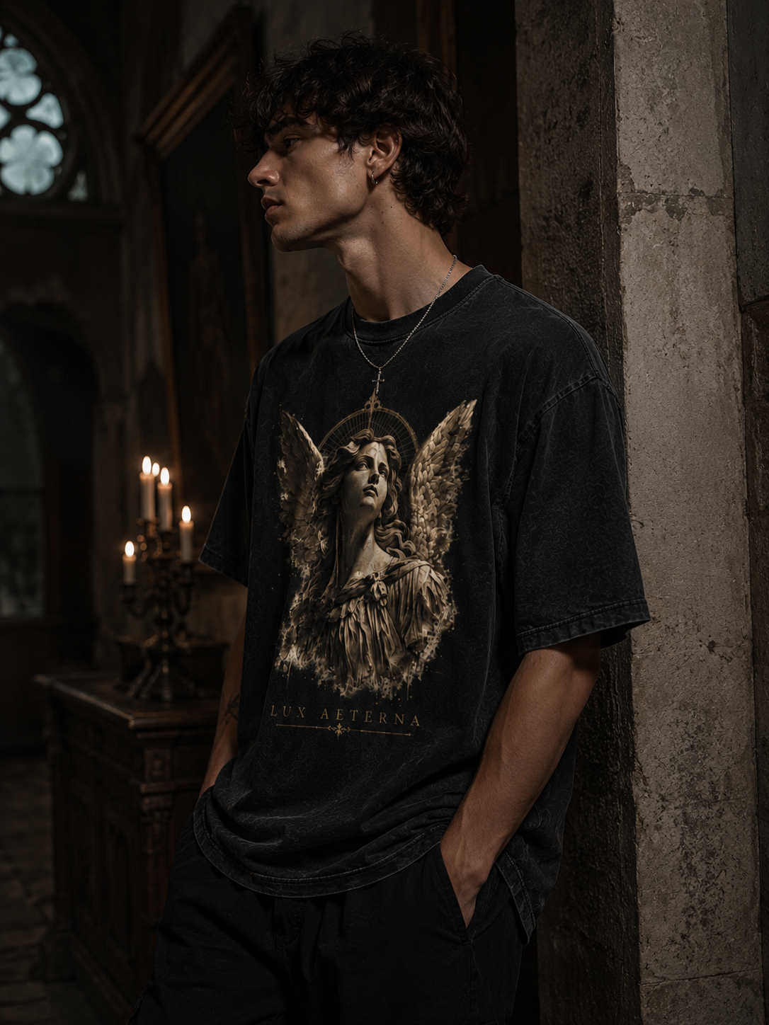 Lux Aeterna Mineral Wash Tee