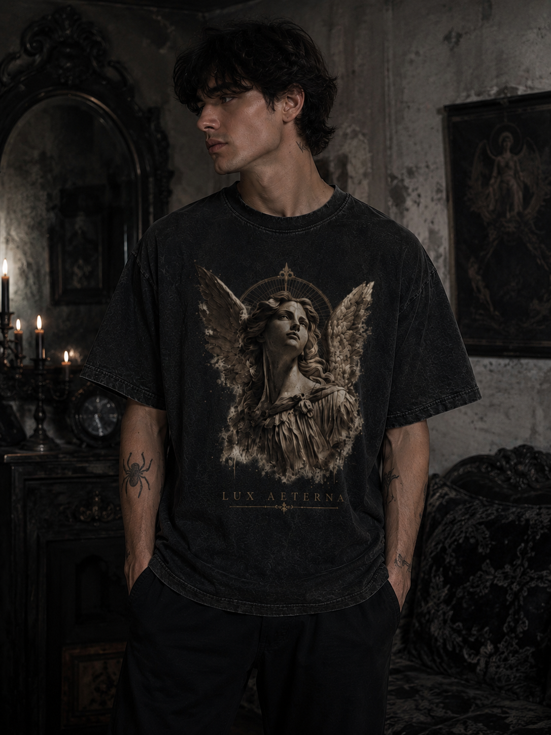 Lux Aeterna Mineral Wash Tee